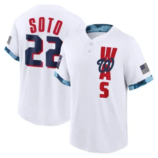 Replica Youth Juan Soto Washington Nationals 2021 All-Star Game Jersey - White